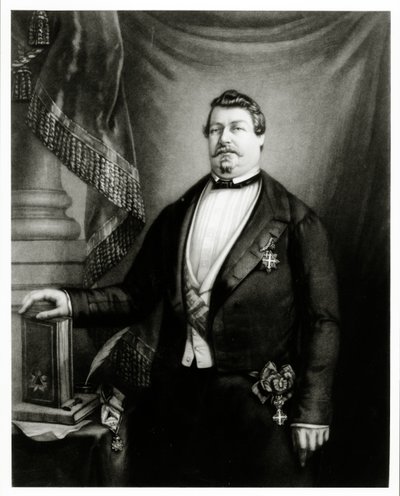 Prince Lucien Murat as Grand Master of the Grand Orient de France, c.1855 by French School
