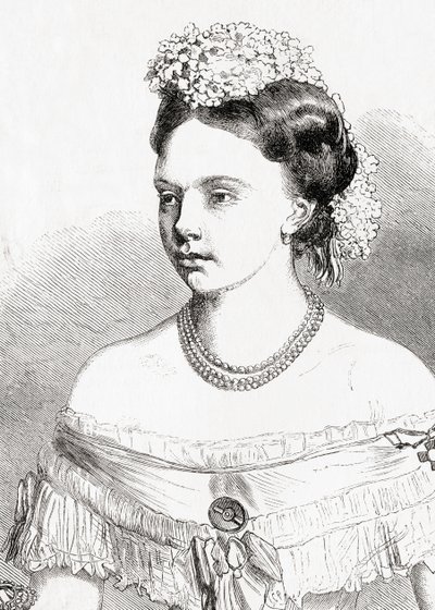 Princess Frederica Wilhelmina Louise Elisabeth Alexandrine of Prussia, from L