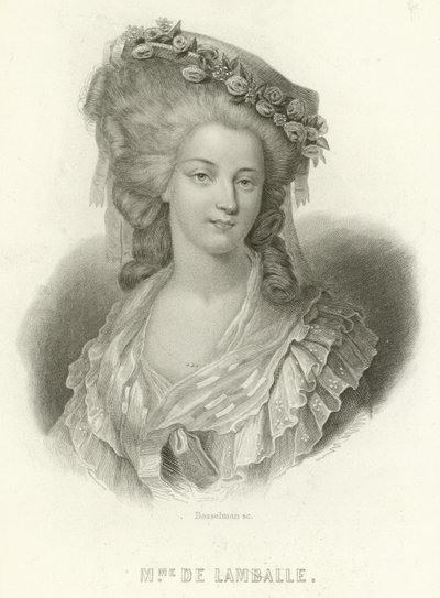 Princess Maria Luisa of Savoy by French School