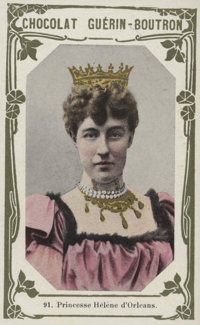 Princess Helene of Orleans by French School