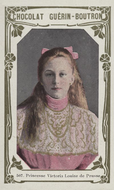 Princess Victoria Louise of Prussia by French School