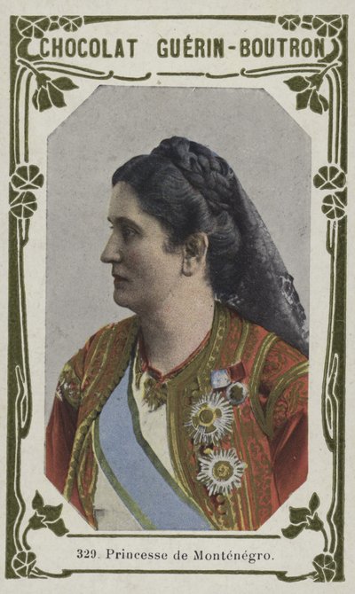 Princess of Montenegro by French School