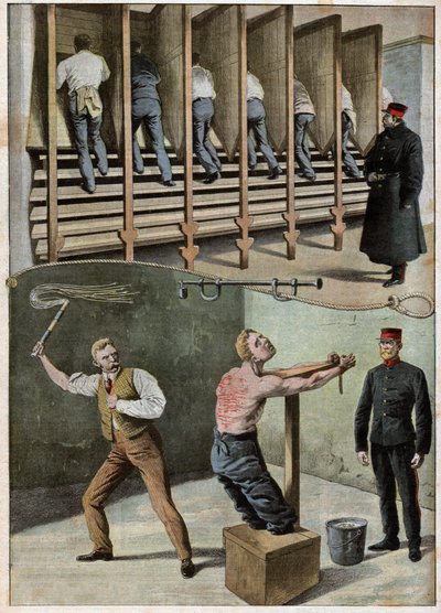 Prison in England by French School