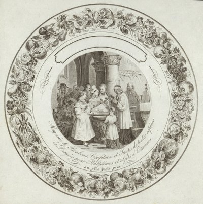 Product label for a French sweetshop by French School