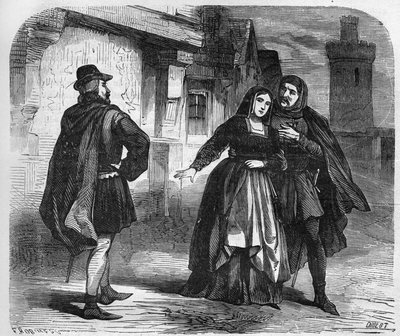Prostitution in the Middle Ages: girls of joy flourished in the provinces like Paris by French School