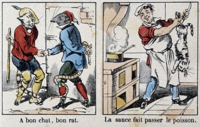 Proverbs in images of Epinal: 