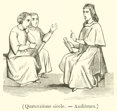 Fourteenth century, Auditors by French School