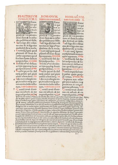 Quincuplex Psalterium, edited by Jacques Le Fèvre d