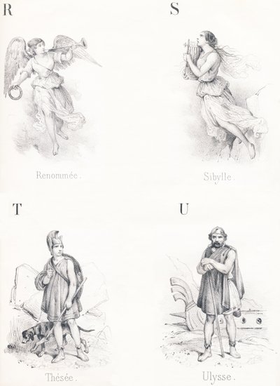 Renamed, Sibyl, Theseus, Ulysses by French School