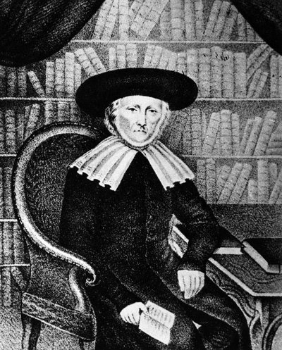 Rabbi Simon Cahn, President of the Colmar Consistory, Alsace, France by French School