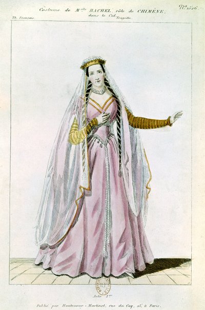 Rachel in the role of Chimene in 