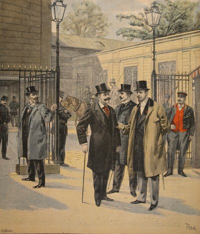 Re-entry to the Chambres des Deputes: Three Ghosts by French School