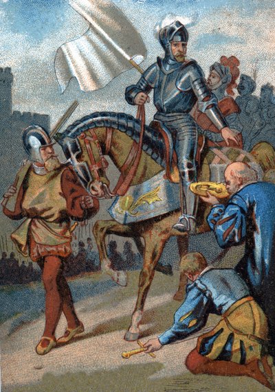 Recover of Calais Over the English by the Duke of Guise in 1558 by French School