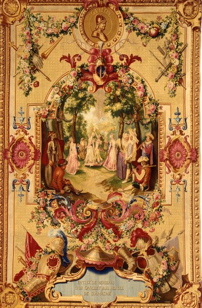 Regence Gobelins Tapestry with the Story of Don Quixote by French School