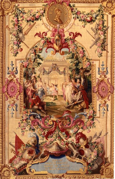 Regence Gobelins Tapestry with the Story of Don Quixote by French School