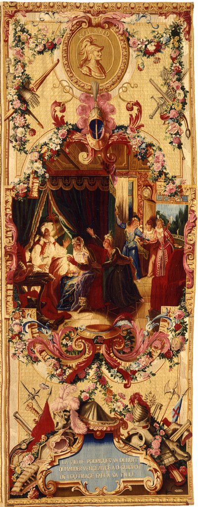 Regence Gobelins Tapestry with the Story of Don Quixote by French School