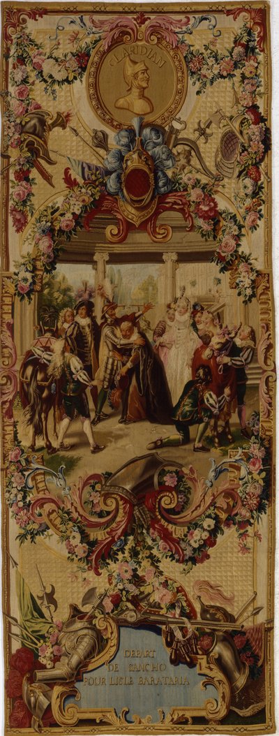 Regence Gobelins Tapestry with the Story of Don Quixote by French School