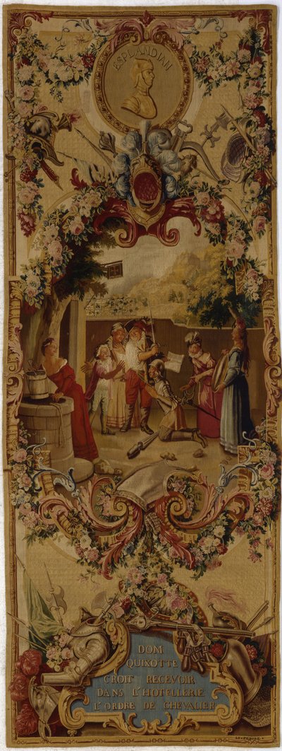 Regence Gobelins Tapestry with the Story of Don Quixote, 1717-18 by French School