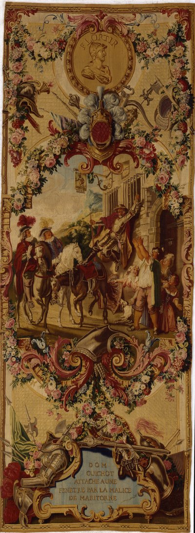 Regence Gobelins Tapestry with the Story of Don Quixote by French School