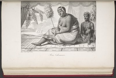 Reine Cahoumanou, Inhabitants of the Sandwich Islands, from 