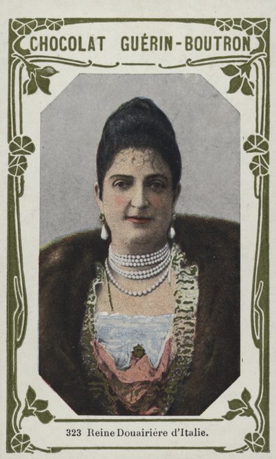 Dowager Queen of Italy by French School