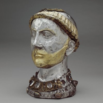 Reliquary Bust of Saint Yrieix, c.1220-40 by French School