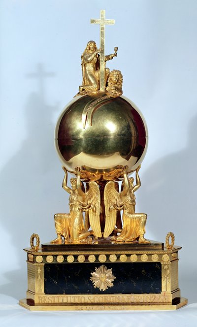 Reliquary of the Crown of Thorns, 26th October 1804 by French School