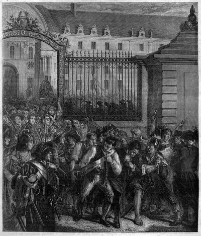 Removal of weapons from the Invalids by the people 