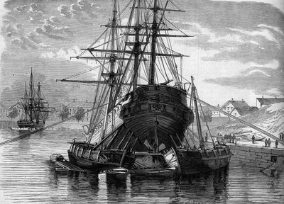 Repair of a Ship (the Steamer 