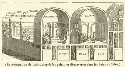 Representation of baths by French School