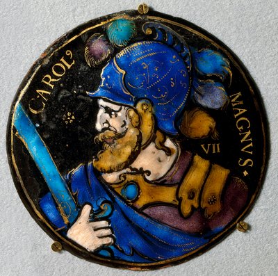 Representation of Charlemagne (Charles I the Great) by French School