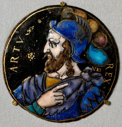 Representation of King Arthur by French School