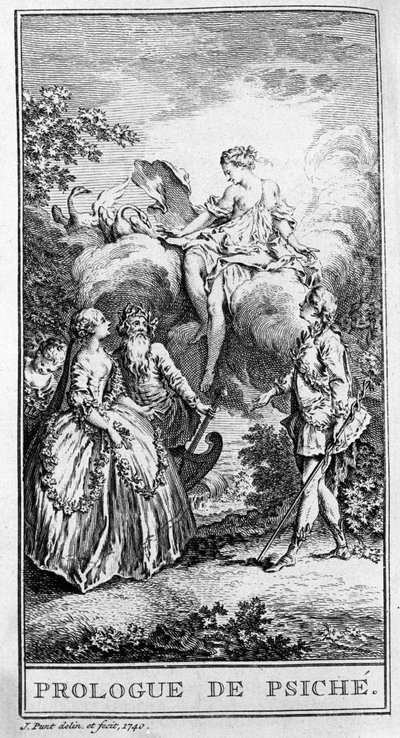 Representation of a scene of the piece 