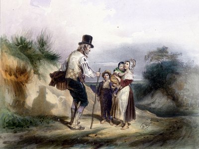 Reproduction of a painting by Grenier by French School