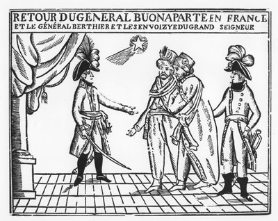 Return of General Bonaparte to France by French School