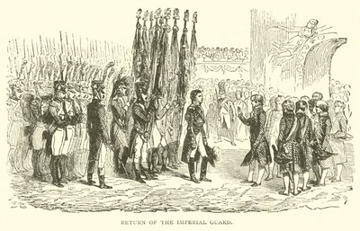Return of the Imperial Guard by French School