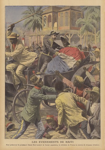 Revolution in Haiti by French School