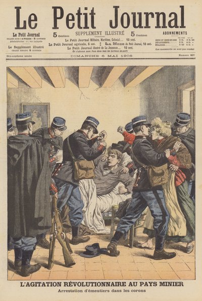 Revolutionary agitation in the coalfields of Nord-Pas-de-Calais, France by French School