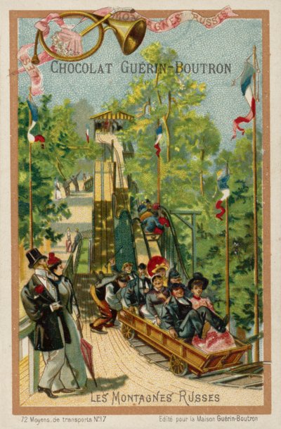 Roller coaster by French School