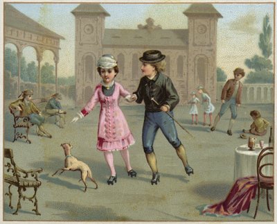 Roller Skating by French School