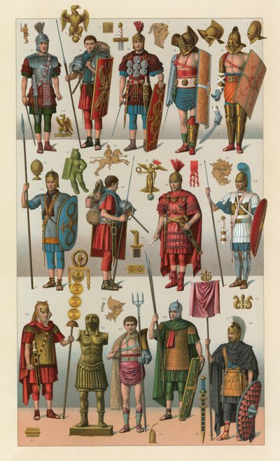 Roman Costume by French School