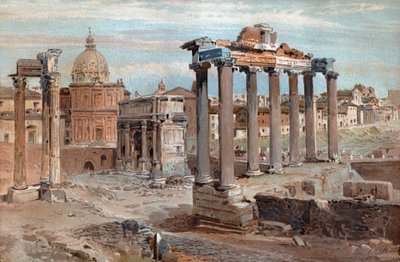 Roman Forum by French School