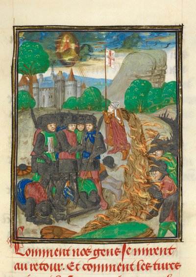 Christian army saved by prayer, from 