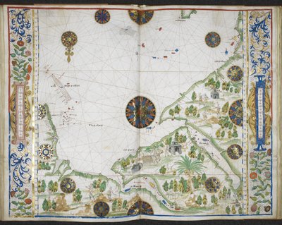 Chart of the coasts of Asia and Africa from Cape Comorin to Cape Delgado, including the Persian Gulf and the Red Sea, from the 