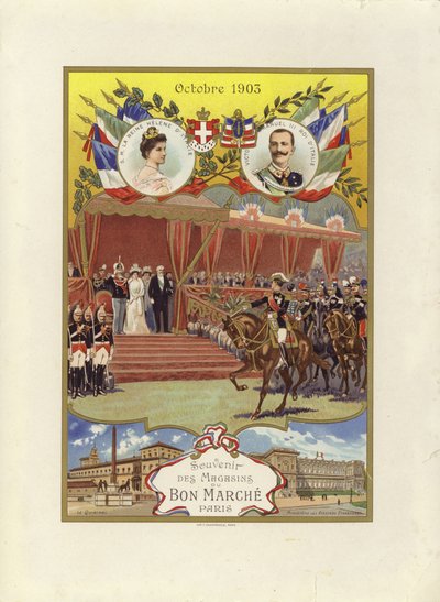 Royal Wedding - October 1903 by French School