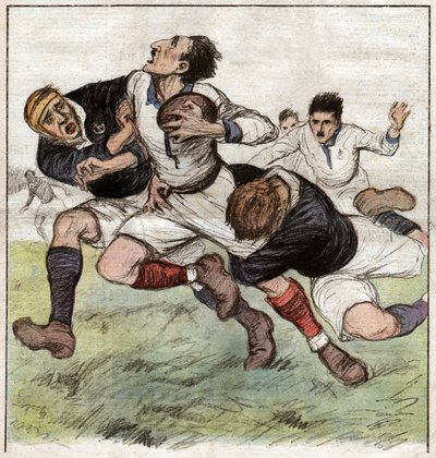Rugby Match by French School