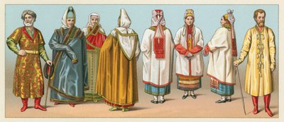 Russian Costume by French School