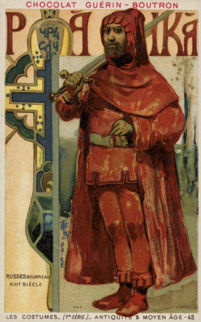 Russian Executioner, 13th Century by French School