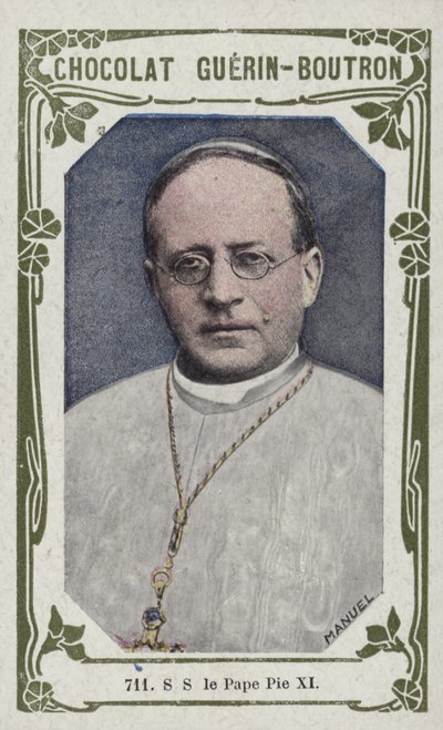 Pope Pius XI by French School