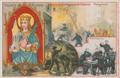 Saint Barbara by French School